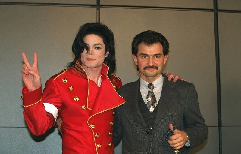 Quando um Príncipe patrocinou a turnê do Rei do Pop, Michael Jackson | Al Walid e Michael Jackson MJ Beats