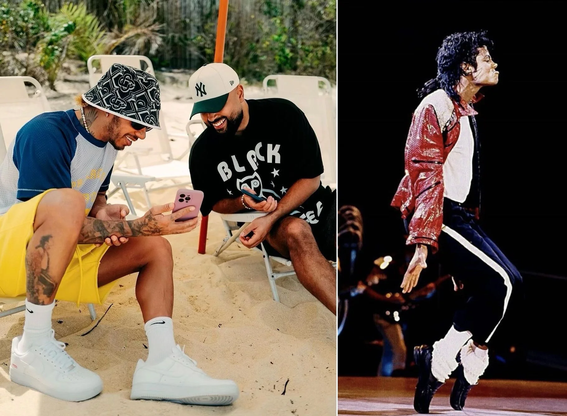 M3 Lewis Hamilton faz homenagem a Michael Jackson em tatuagem; veja