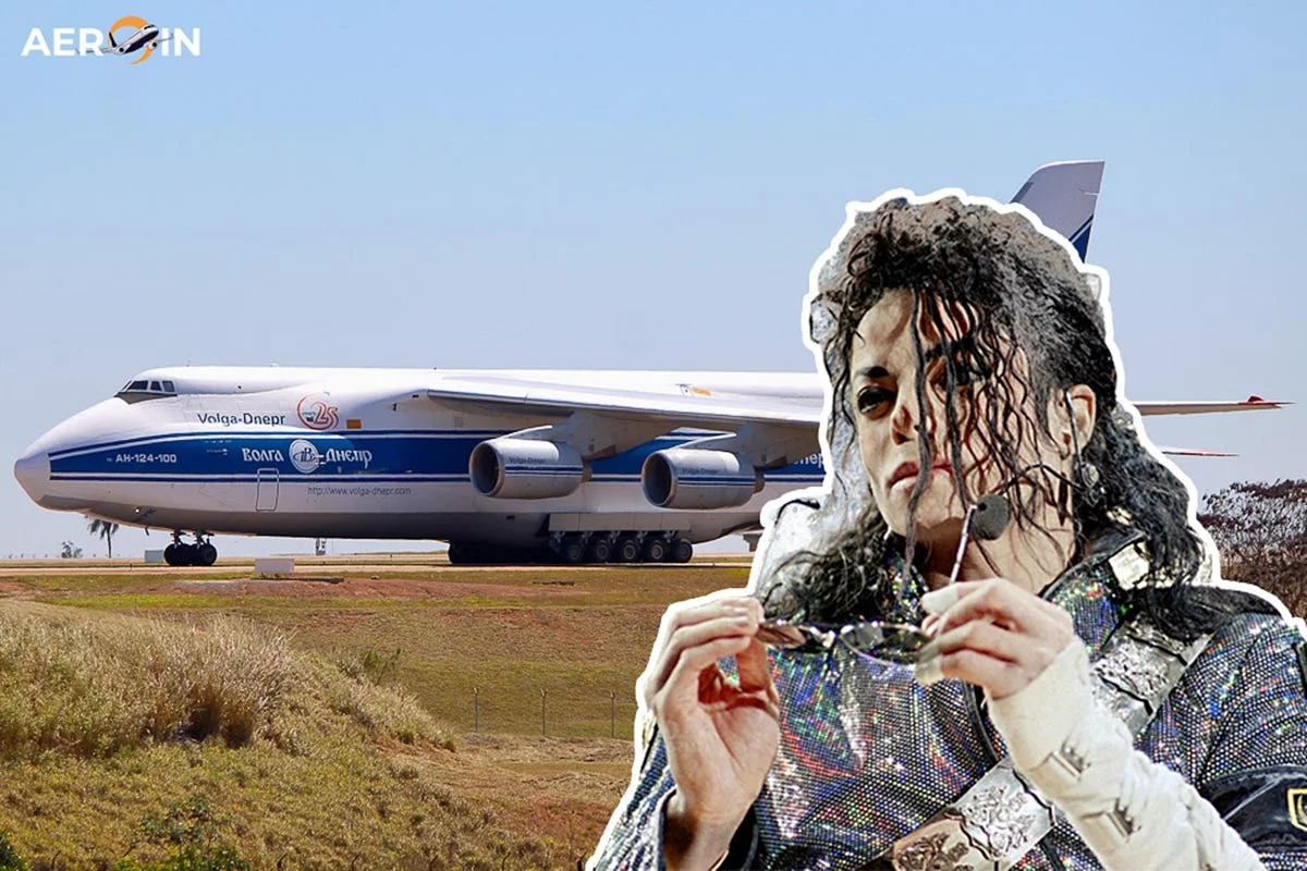 O dia em que Michael Jackson trouxe dois gigantes aviões Antonov ao Brasil | Michael Jackson Antonov Aviao Brasil