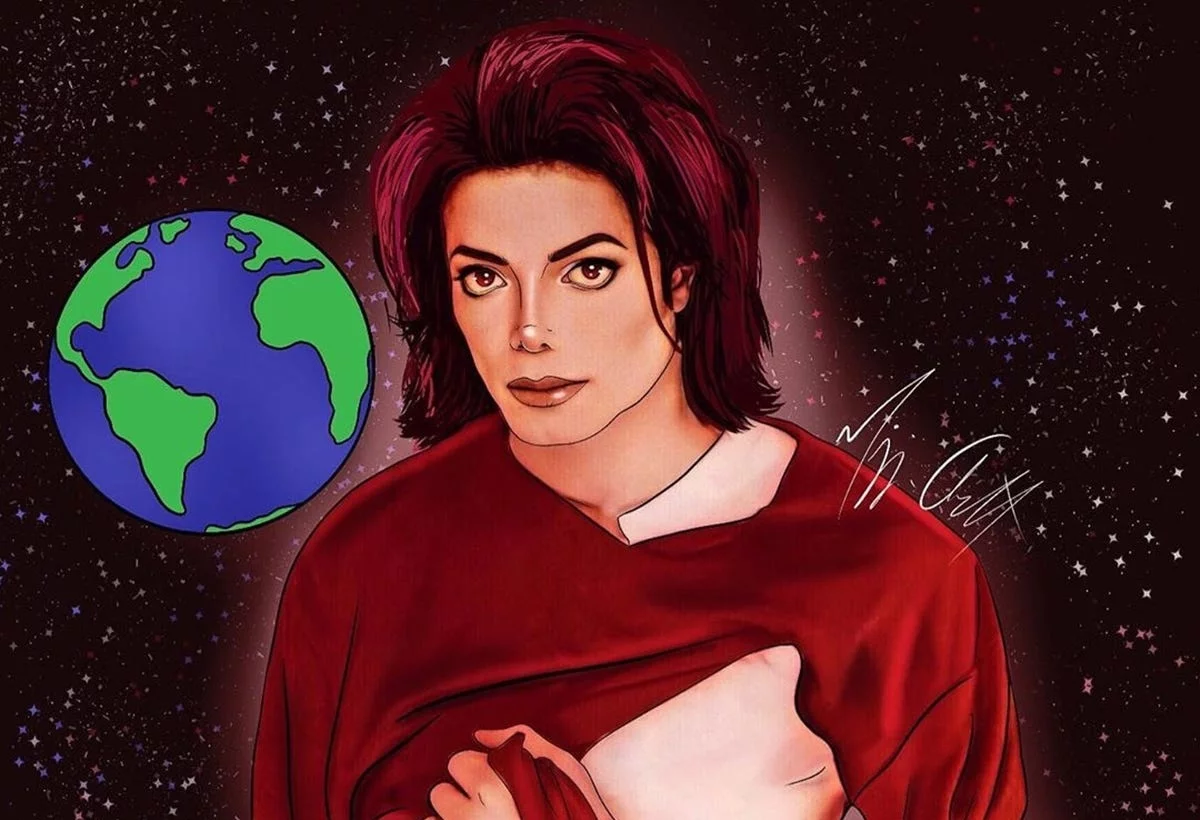 Michael Jackson e a Canção da Terra (Earth Song) | Michael Jackson Earth Song MJ Beats Art