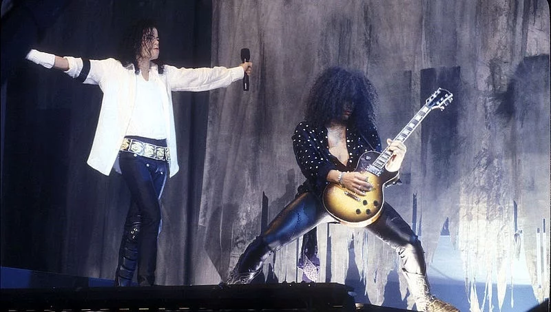 A influência de Michael Jackson, o Rei do Pop na música Rock | Michael Jackson e Slash MJ