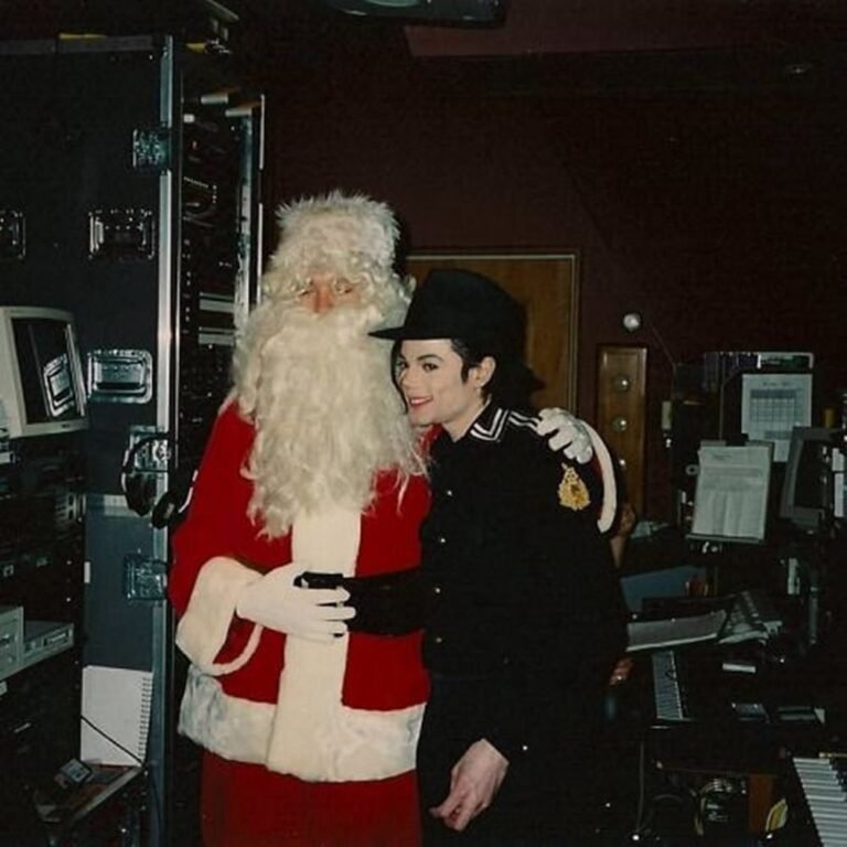 Um Natal com Michael Jackson durante gravações do álbum 'HIStory' MJ