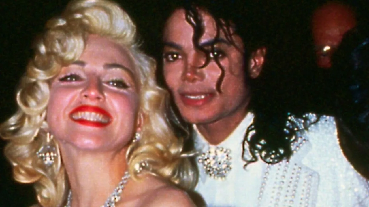 Michael Jackson e Madonna nos anos 90 | madonna and michael capa