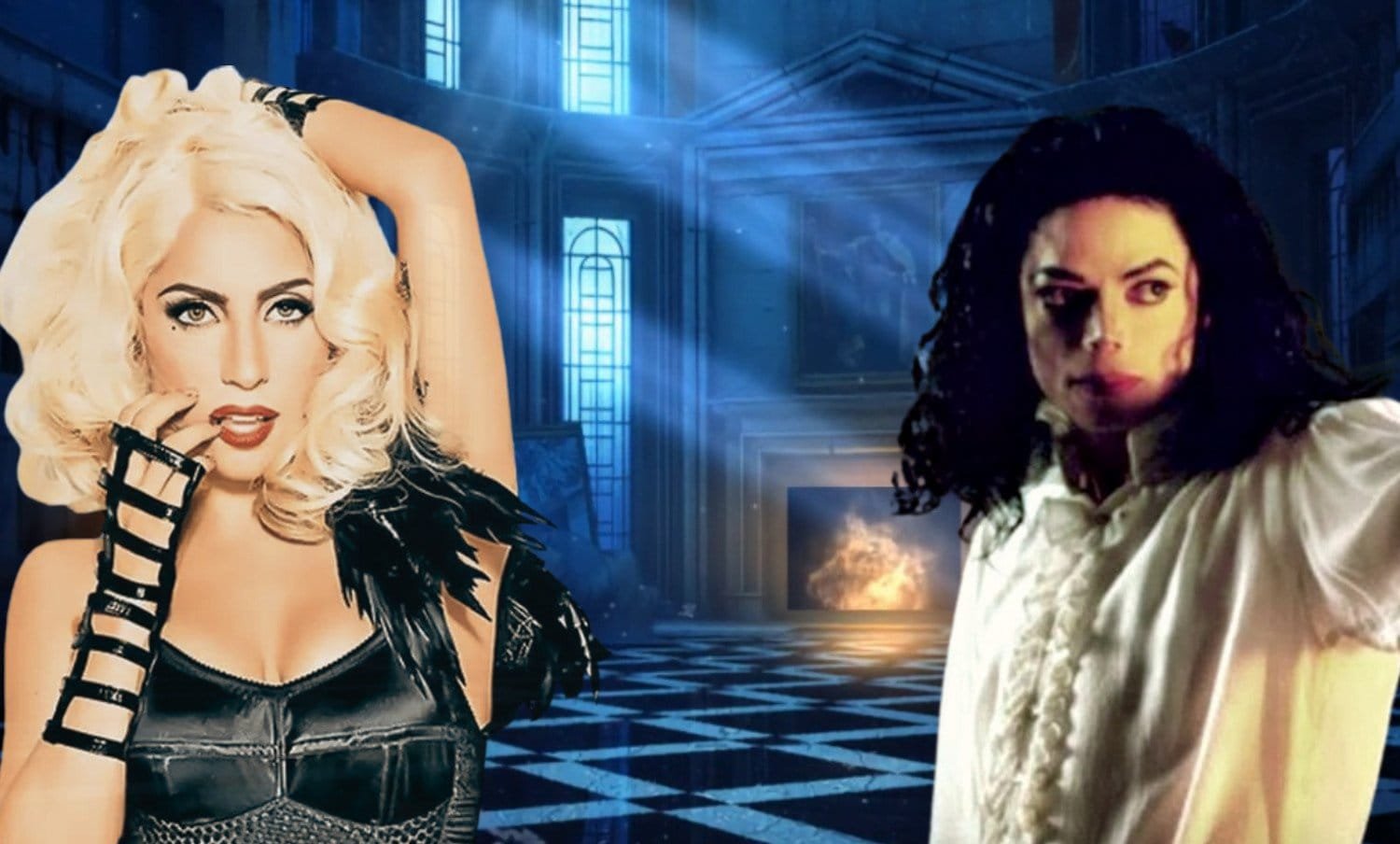 Novo álbum de Lady Gaga será inspirado no média-metragem 'Ghosts' de Michael Jackson | Lady Gaga e Michael Jackson em Ghosts MJ Beats