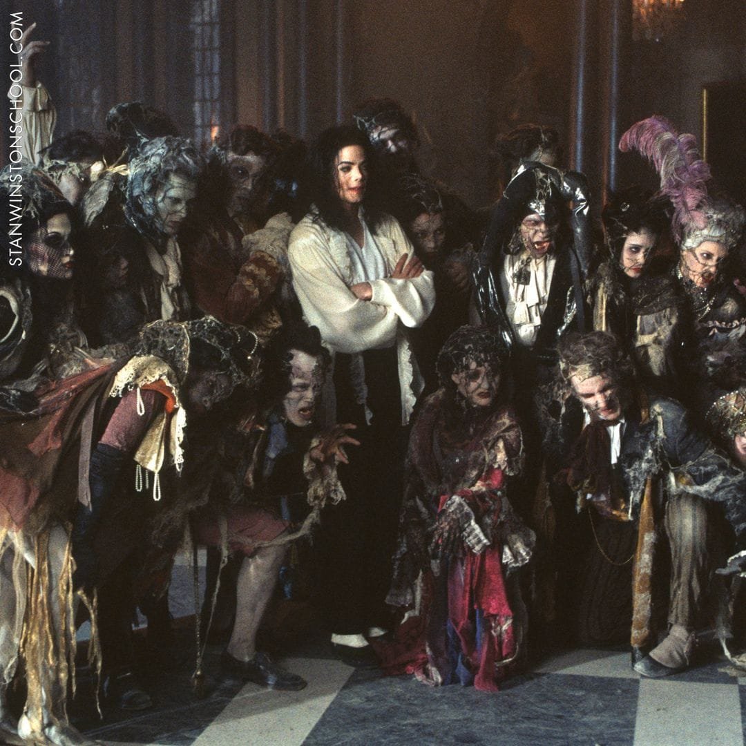 Snapinsta.app_465982955_964791129023763_4585137572582982745_n_1080 Fotos Inéditas de 'Ghosts': Michael Jackson e Stan Winston nos bastidores da obra-prima