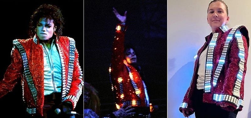 Michael Jackson: Fã recria jaqueta de 'Thriller' com LED | 1 8Cs6o N2OKScf9u1AhM2LQ