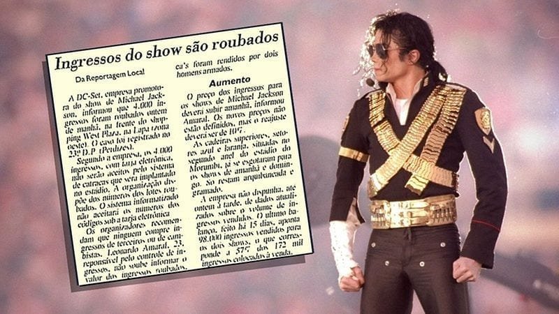 O roubo de ingressos do show de Michael Jackson no Brasil | O roubo de ingressos do show de Michael Jackson no Brasil MJ Beats