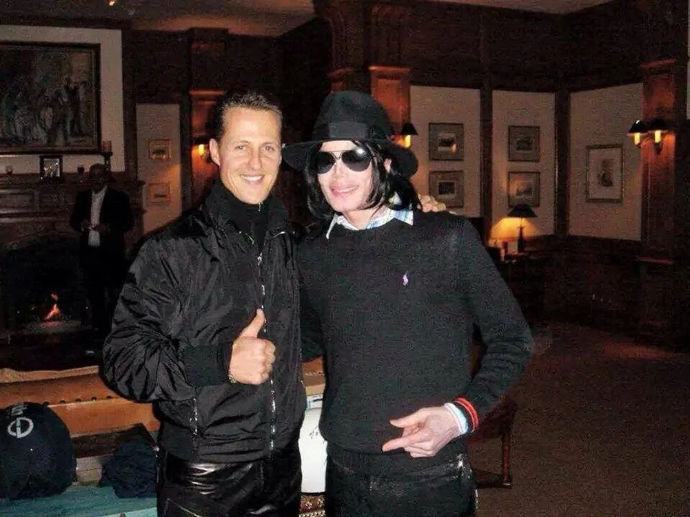 O encontro de Michael Schumacher com Michael Jackson | o encontro de schummacher e michael jackson mjbeats