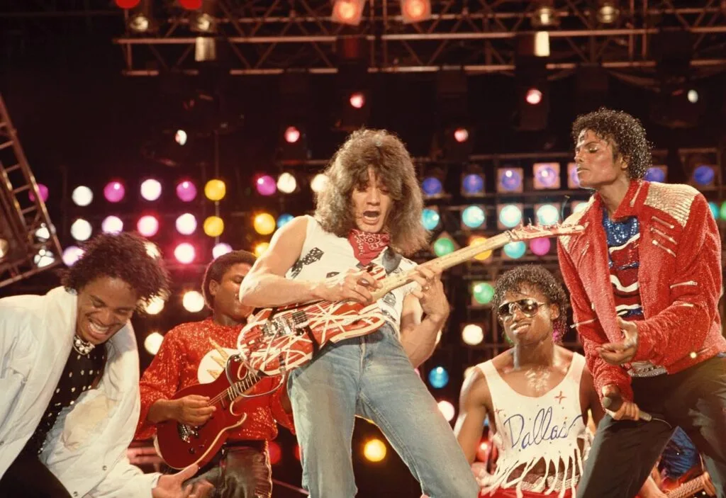 02-2-1024x703 Flashs da Eternidade: O Encontro de Michael Jackson e Eddie Van Halen