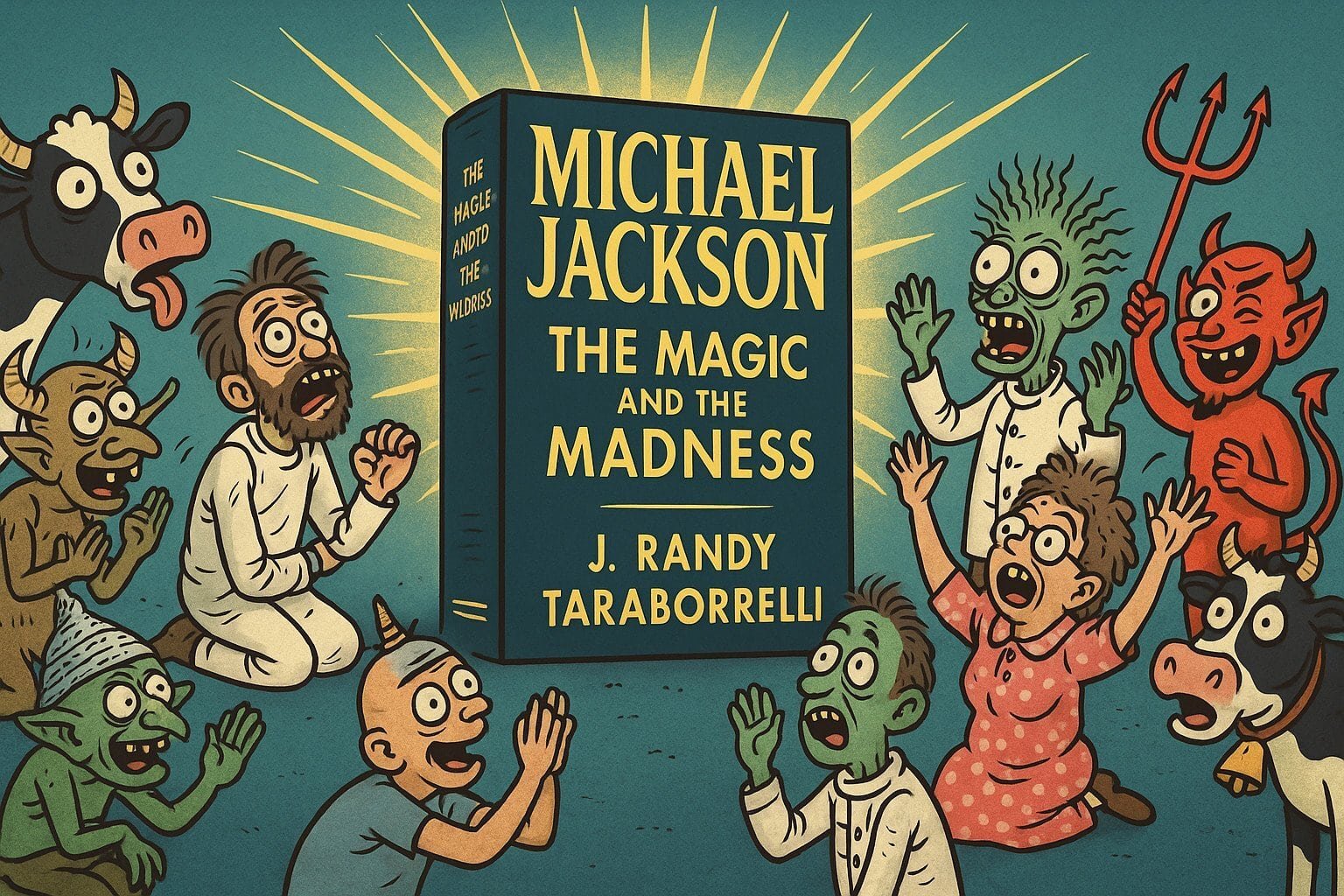 Seres 'non-sense' venerando o livro de Randy Taraborrelli: só assim pra achar o livro bom.