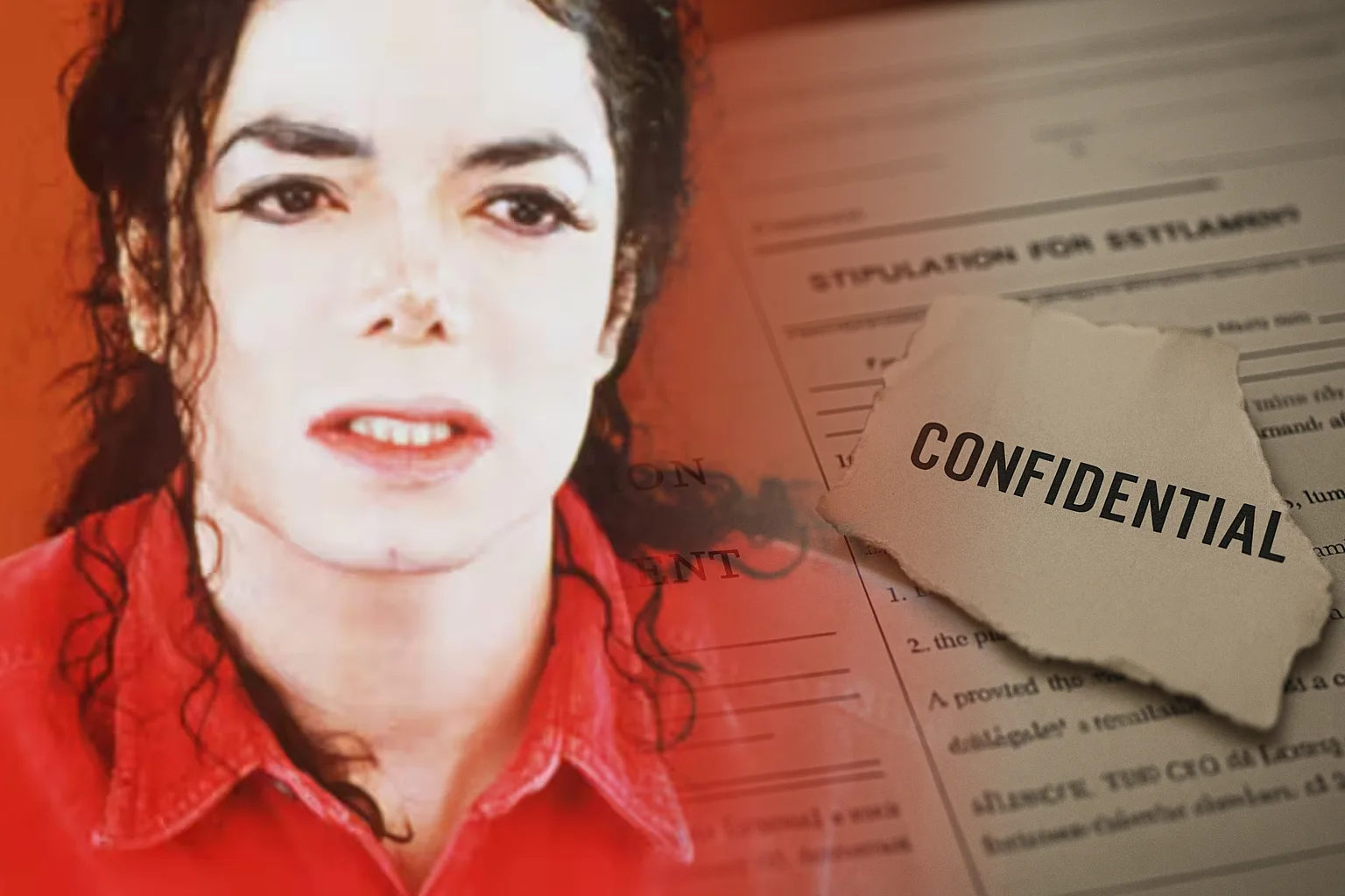 Montagem Michel Jackson e Tribunal (alegações de Jordan Chandler)