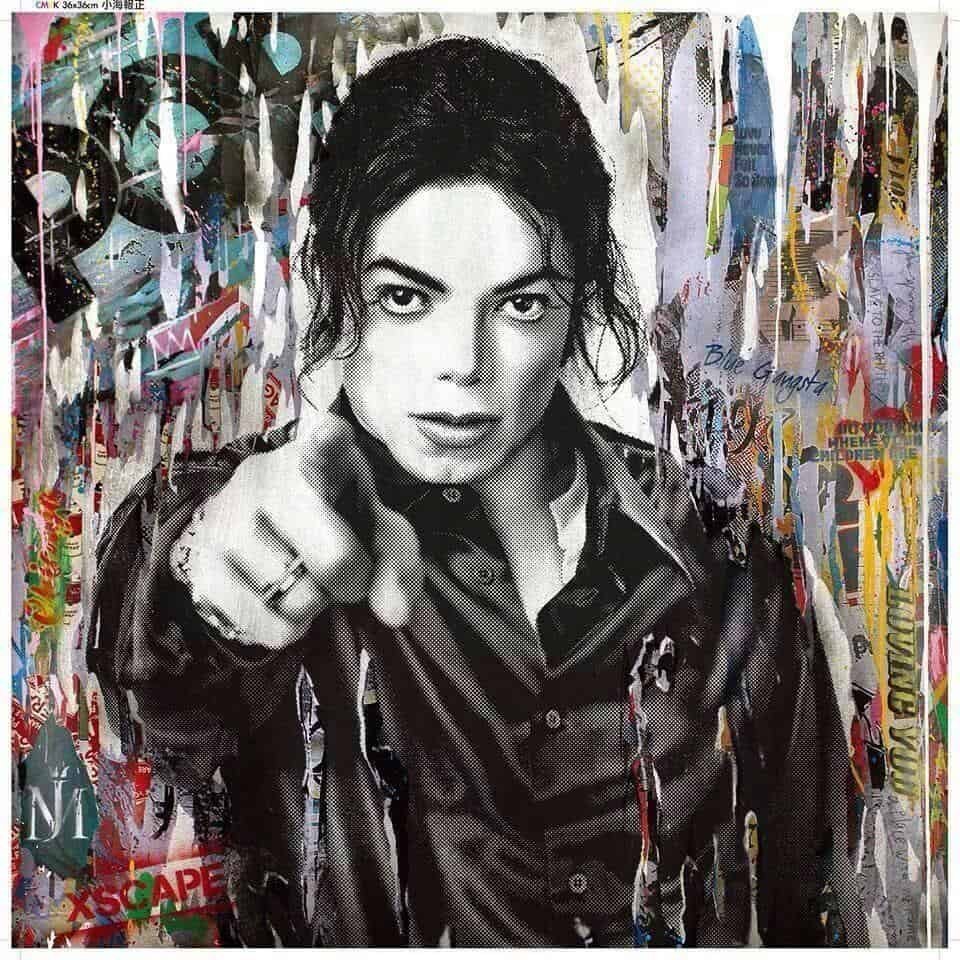 brainwash-artwork Jackson & Mr. Brainwash: A História por Trás da Capa de XSCAPE