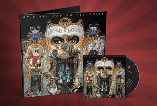 MoFi de Dangerous em Vinil e CD.