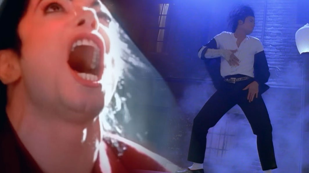 Michael Jackson nos vídeos de 'Blood On The Dance Floor' e 'Black Or White': alterados em outras versões.