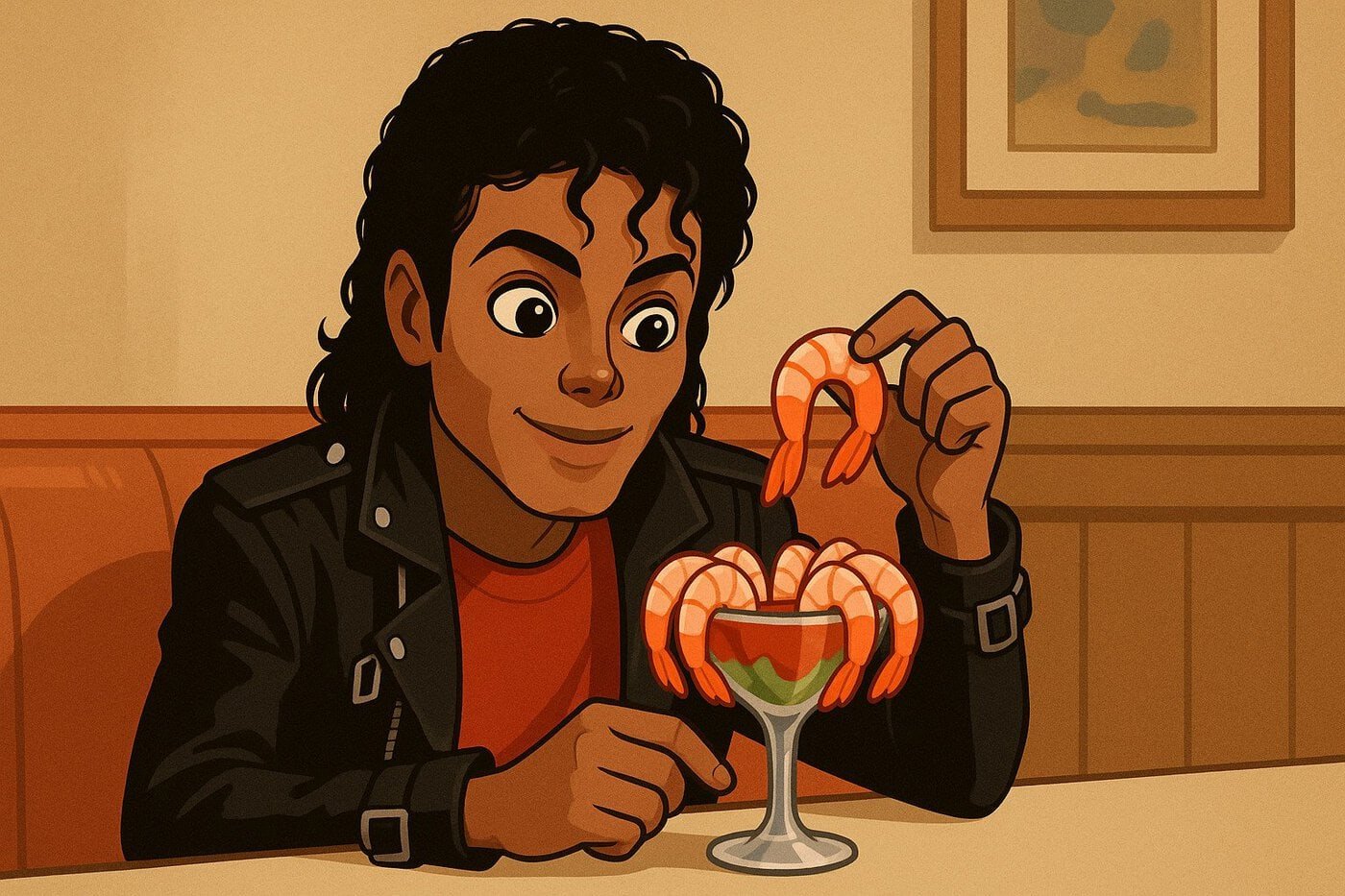 Michael Jackson, Música e Camarão: Uma História de Gratidão | Michael Jackson Musica e Camarao