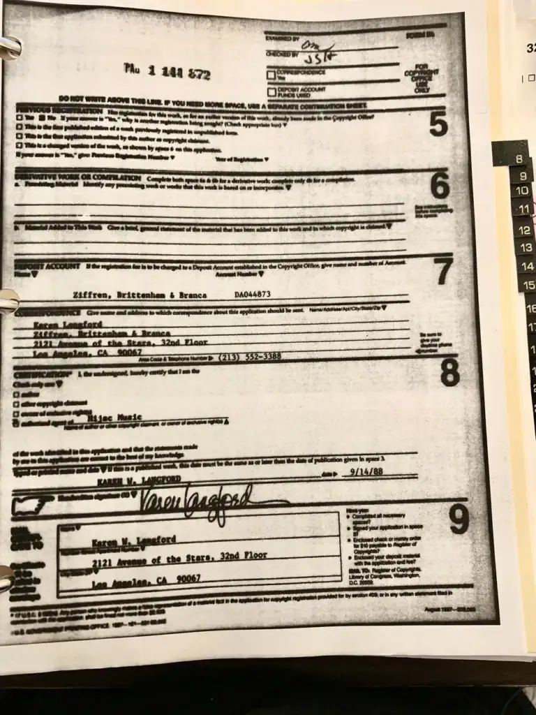 Throwing_Your_LIfe_Away_registration_papers_2-768x1024 Versão limpa de “Throwing Your Life Away” chega às redes