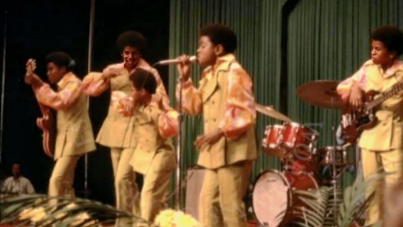 A estreia televisiva do Jackson 5 no Miss Black America Pageant de 1969.