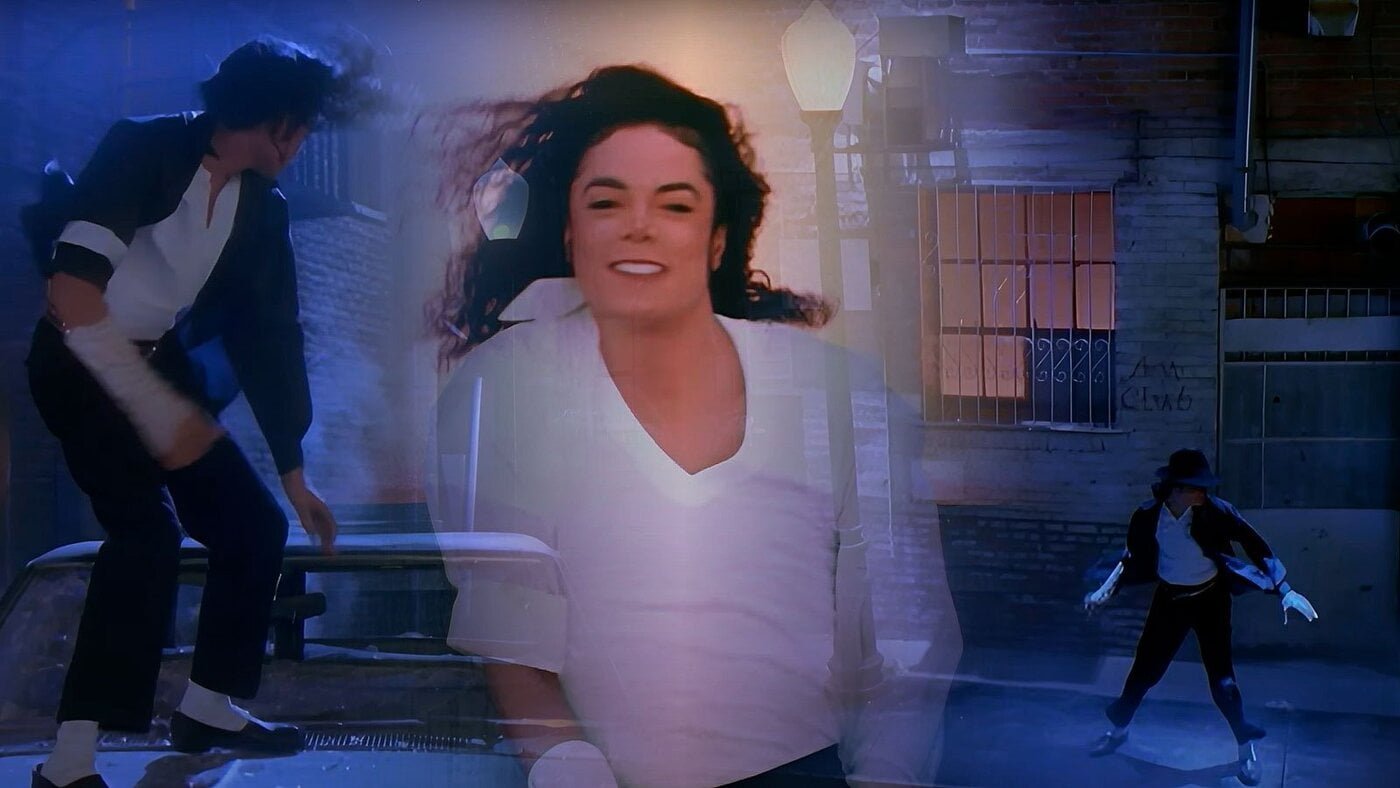 Michael Jackson no clipe de "Black or White"