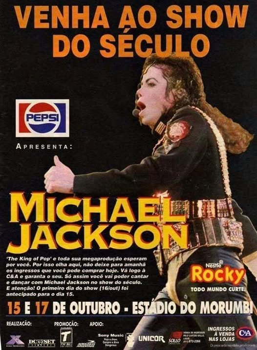 Cartaz-revista-MJ-Brasil-DangerousTour Quando o Pop Parou o Brasil: 20 de Setembro de 1993