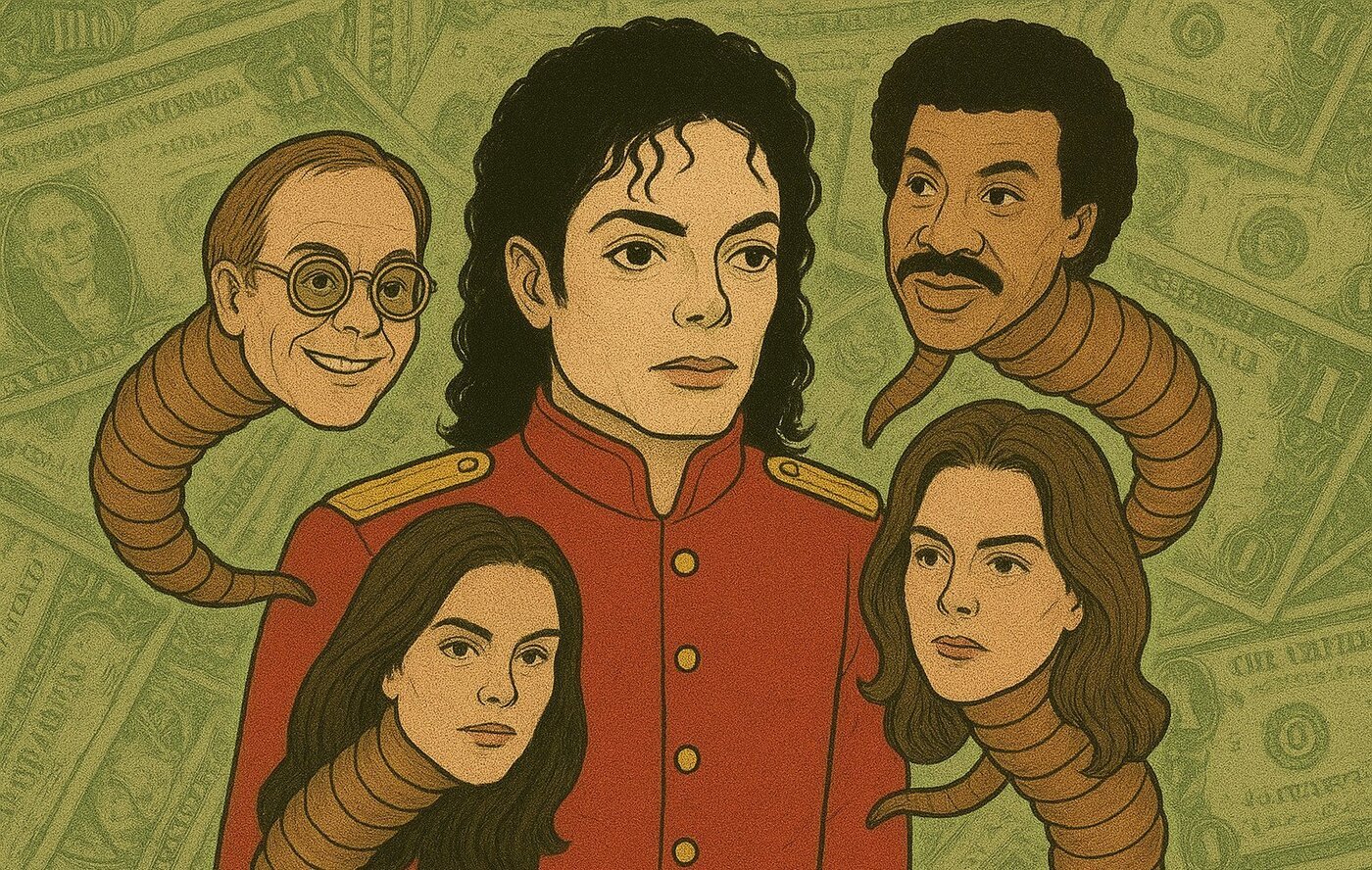 Parasitas do Legado: Como celebridades usam Michael Jackson para se manter em evidência | ChatGPT Image 3 de out. de 2025 08 16 52