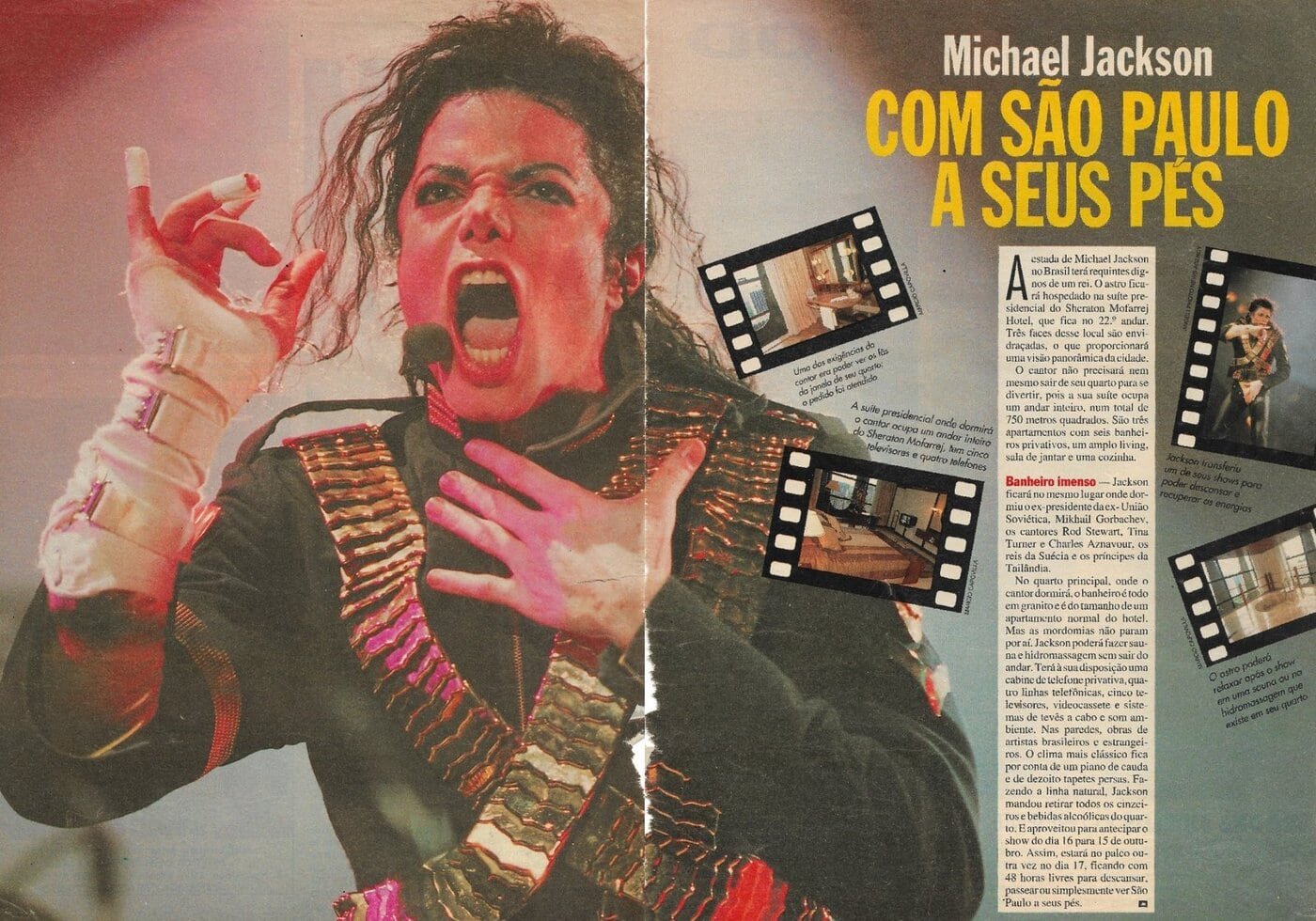 Michael Jackson: Com São Paulo aos seus pés | MJ Beats Michael Jackson com Sao Paulo aos seus pes