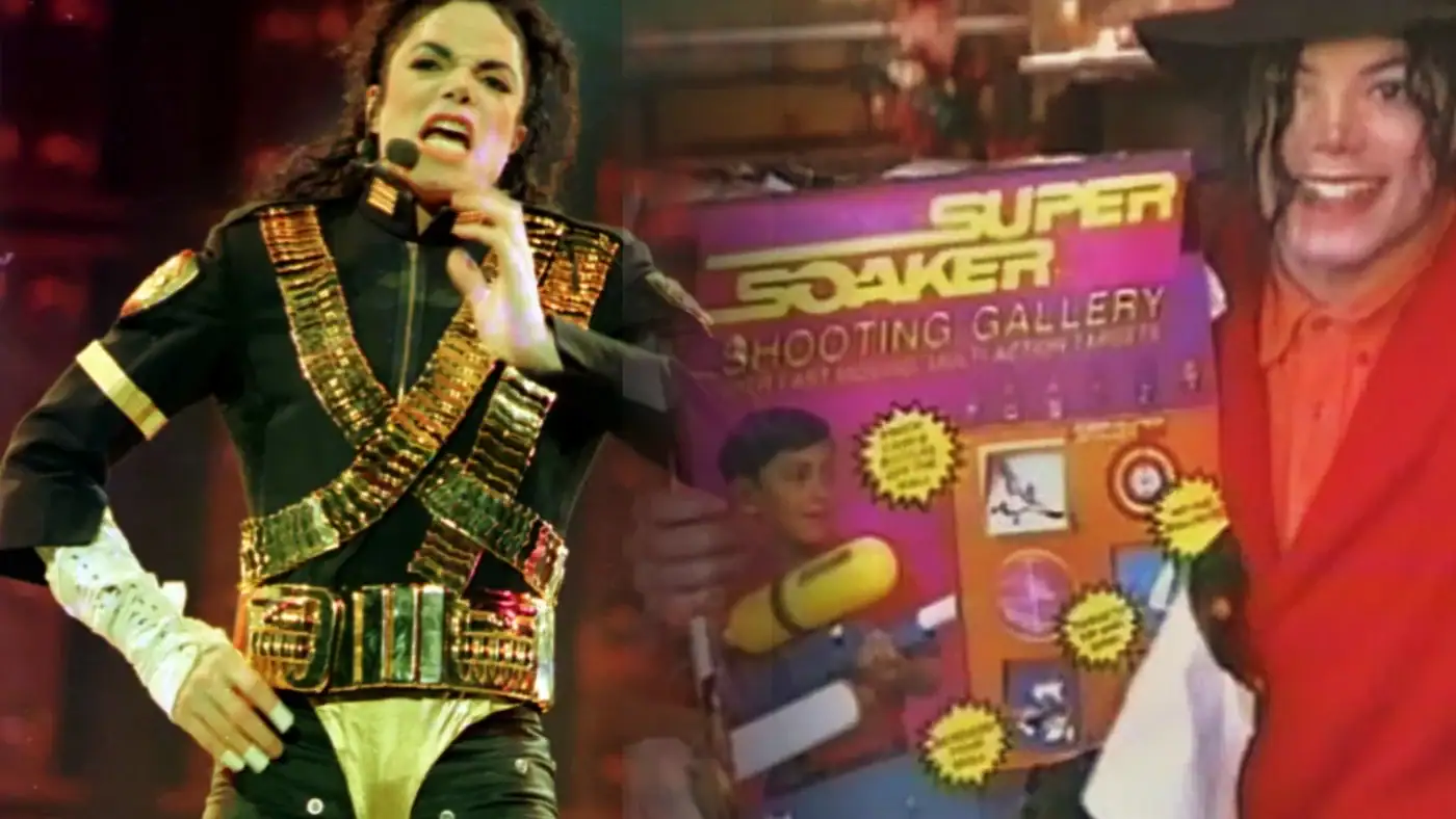 No Brasil, Michael Jackson pede pistolas d’água e bexigas  (Folha de S. Paulo, Outubro 1993) | MJ Beats Michael Jackson no Brasil