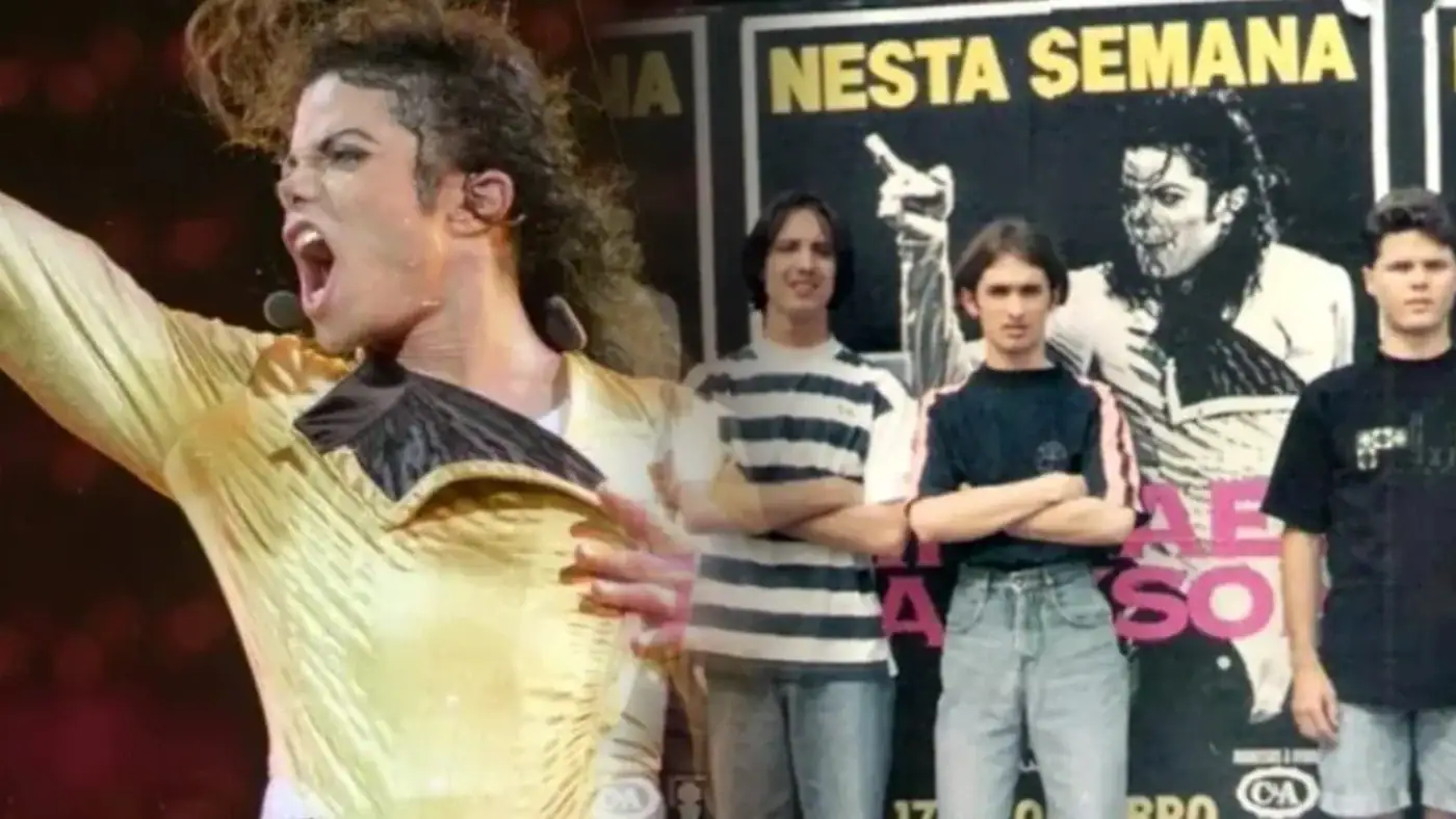 Fãs do interior preparam invasão para o show de Michael Jackson no Brasil (Folha de S. Paulo, Outubro 1993) | Michael jackson e fas Brasil 1993 MJ Beats
