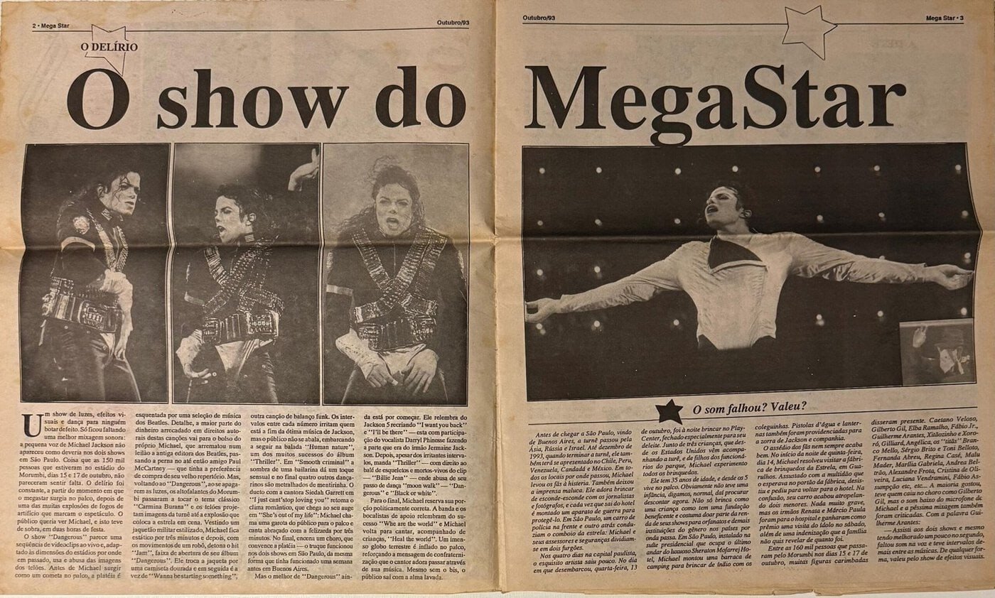 Michael Jackson no Brasil: O show do MegaStar | o show do mega star MJ Beats scaled