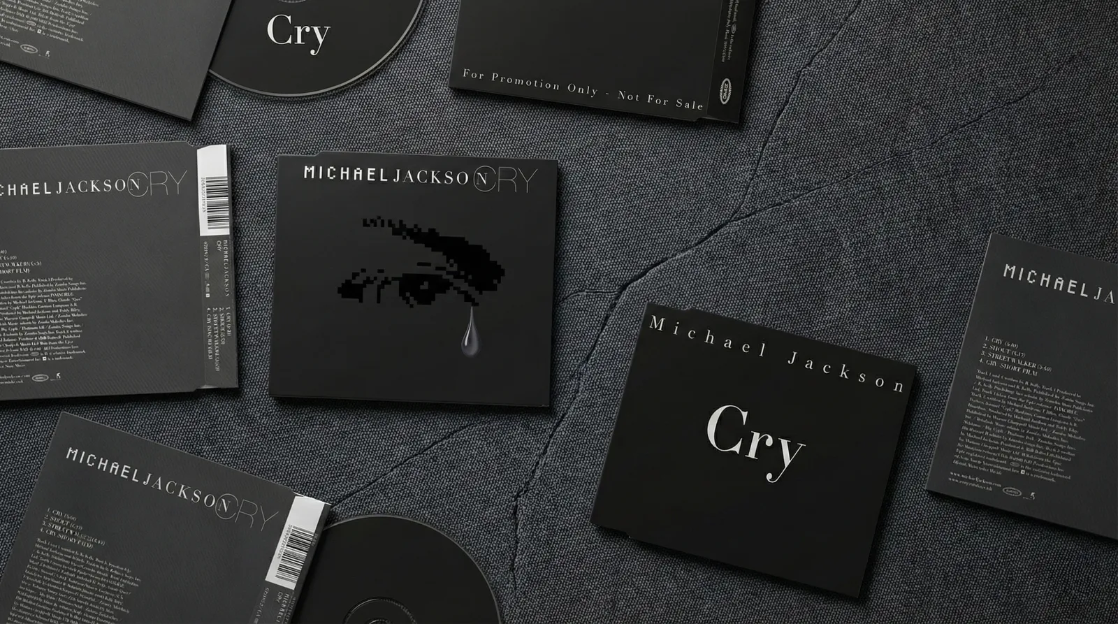 Singles de "Cry" (Promo e Europeu)