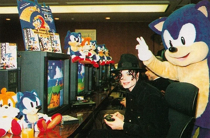 Michael Jackson e Sega: a parceria que marcou os videogames | Michael Jackson e Sonic MJ Beats
