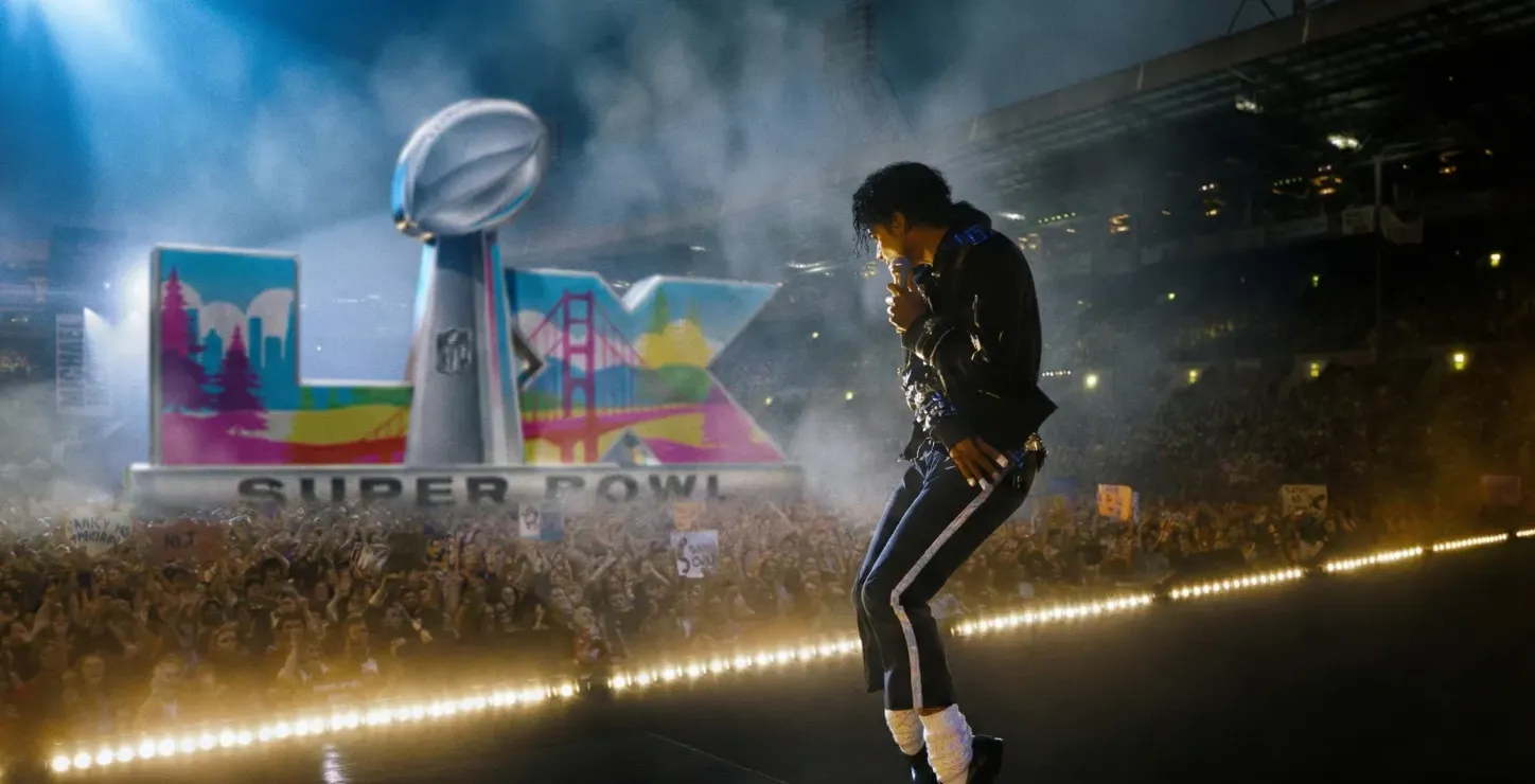 Michael: Rumor aponta trailer da cinebiografia no Super Bowl | Gemini Generated Image 4ujbxr4ujbxr4ujb scaled e1768727705480