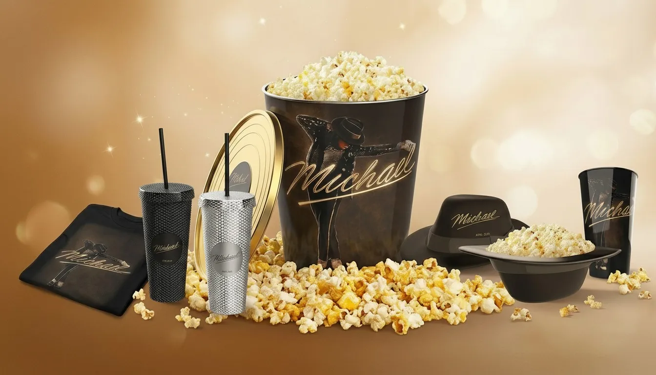 Filme do Michael Jackson gera corrida por ''balde de pipoca em formato de chapéu'' e itens colecionáveis 3 Filme do Michael Jackson gera corrida por ''balde de pipoca em formato de chapéu'' e itens colecionáveis | mjbeats.com .br Balde de Pipopca vira chapeu filme MICHAEL