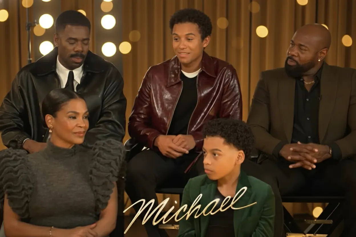 Elenco de MICHAEL começa agenda intensa de entrevistas para promover filme sobre Michael Jackson | mjbeats.com .br Elenco entrevistas filME MICHAEL