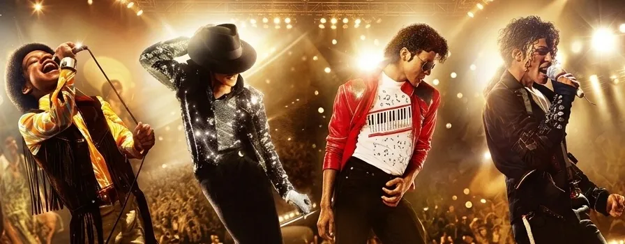 Filme MICHAEL: novos pôsteres mostram fases icônicas de Michael Jackson | mjbeats.com .br Posters MICHAEL Filme