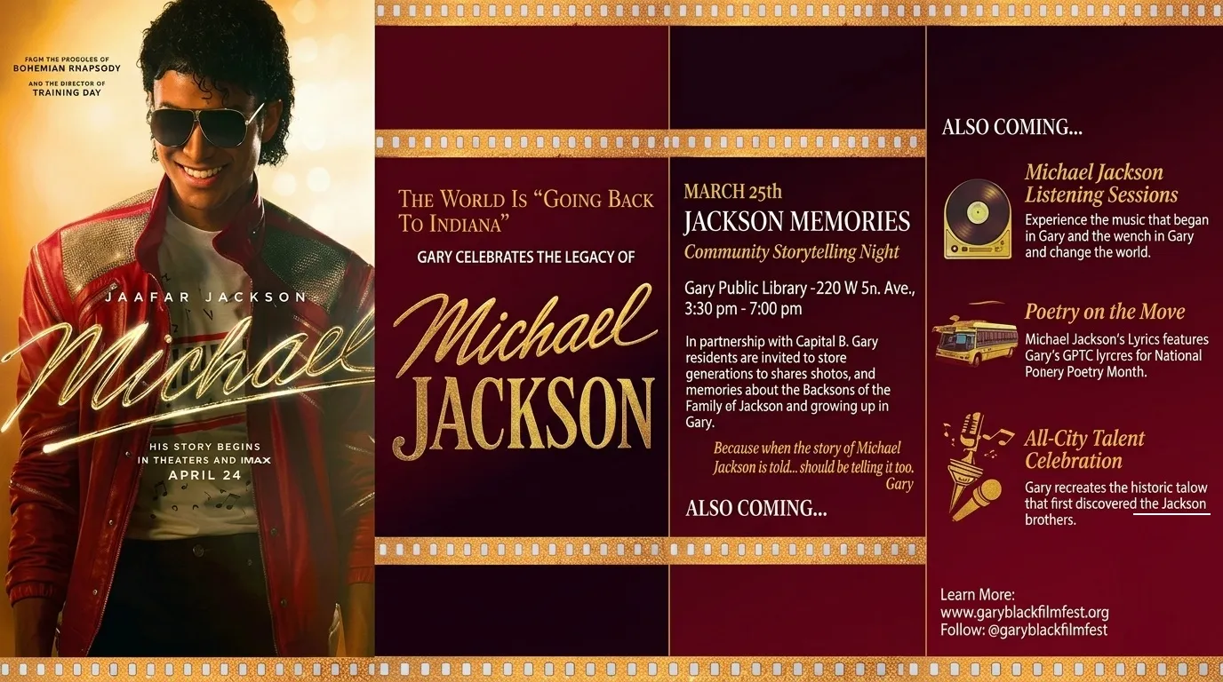 Cidade onde nasceu Michael Jackson vira palco de tributo antes da estreia do filme | mjbeats.com .br evento em GARY