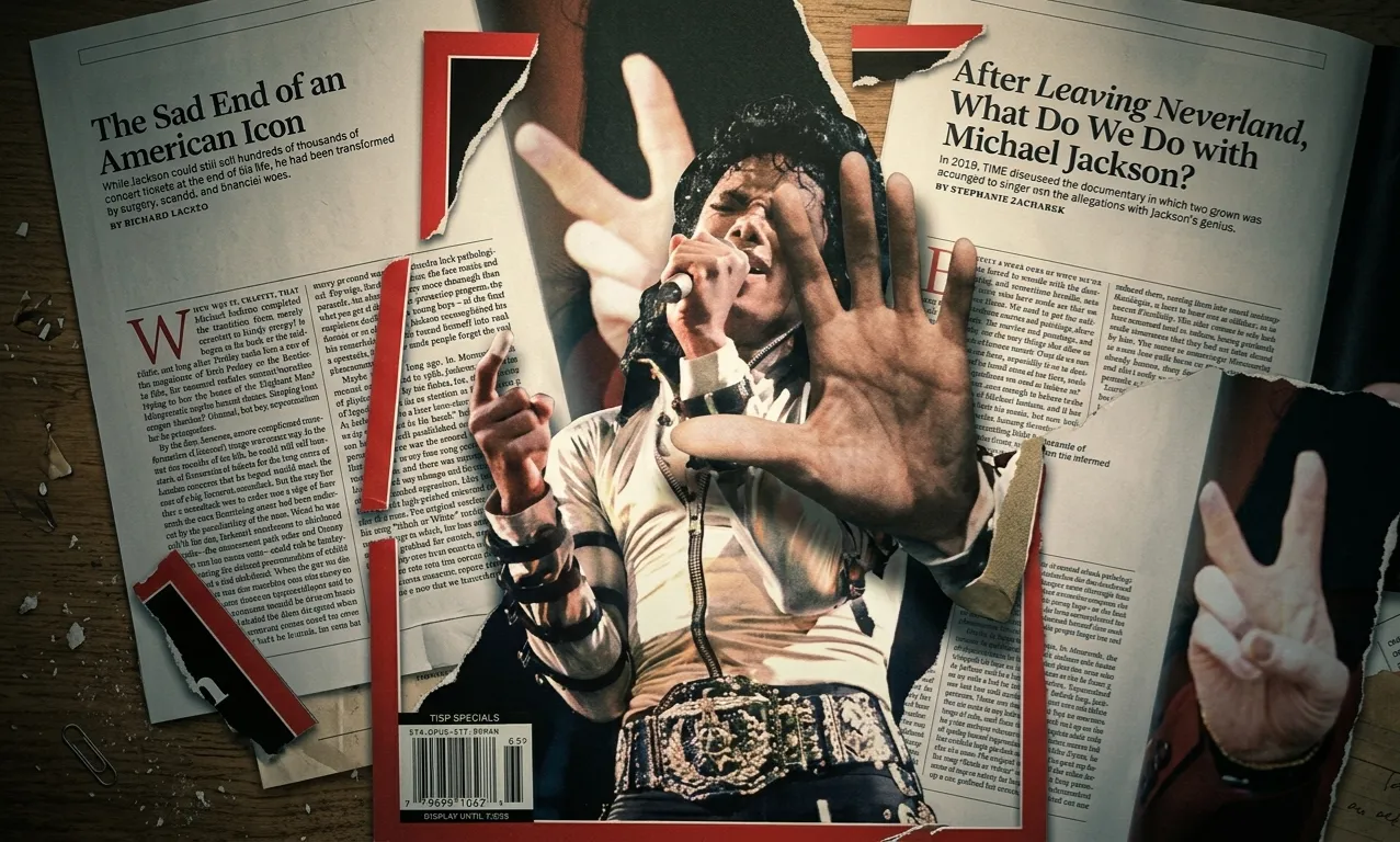 TIME para mentir: O desserviço histórico da edição especial sobre Michael Jackson | 1775048807845