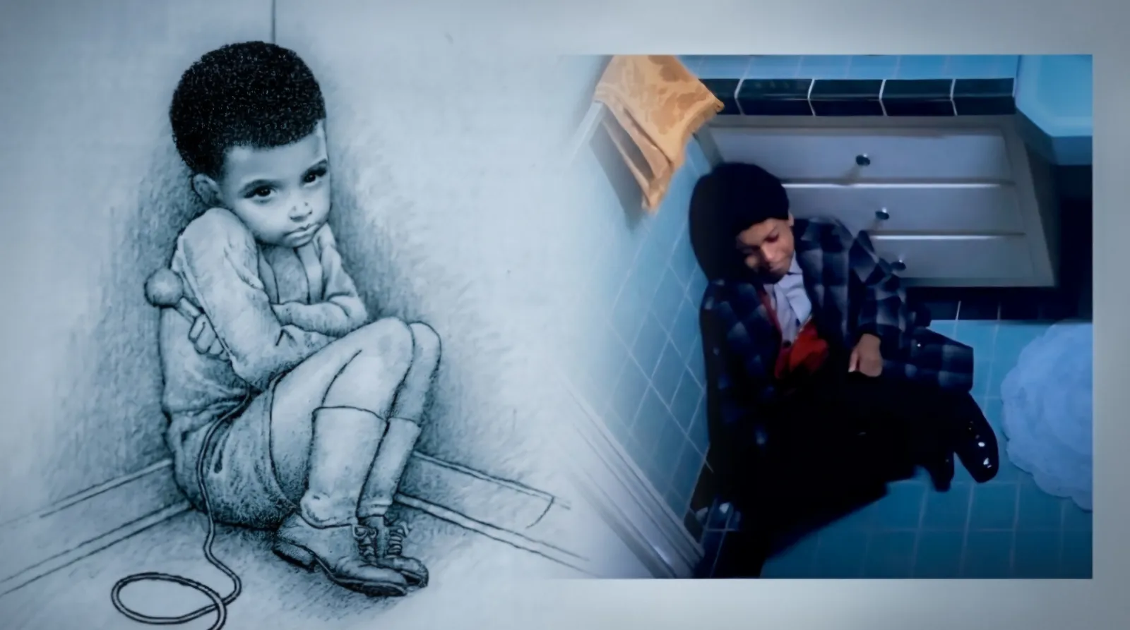 Triste Simetria: o desenho de 'HIStory' moldado em MICHAEL