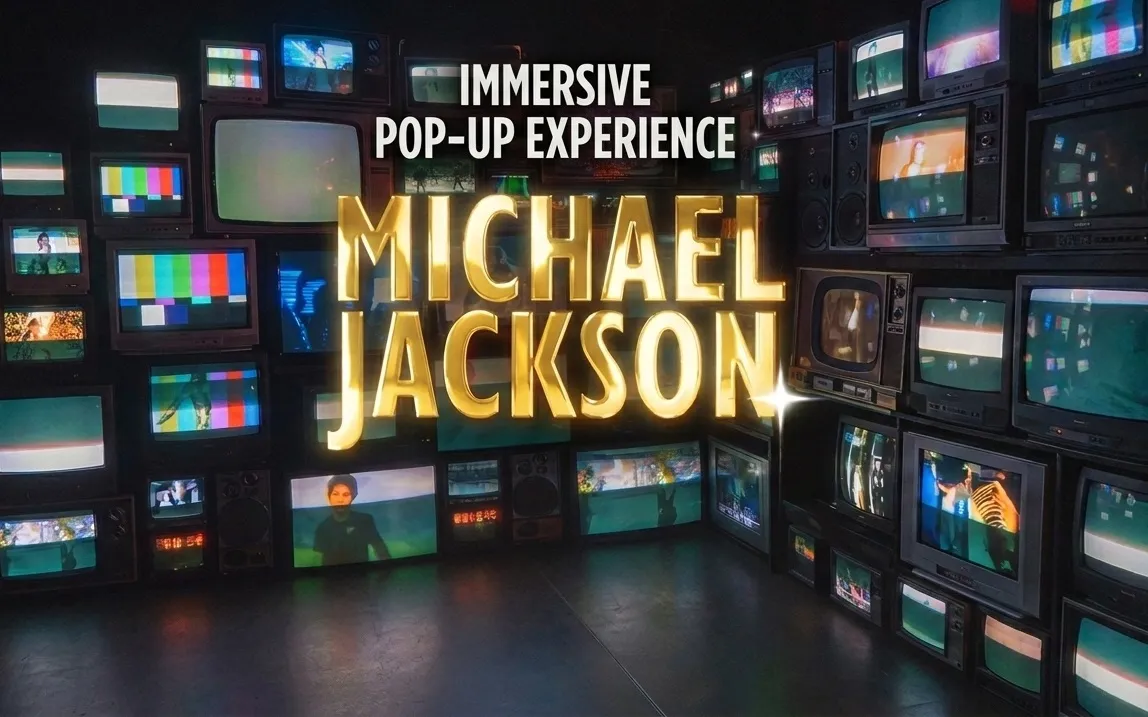 Michael Jackson Pop-Up Experience conquista cidades ao redor do mundo | Experiencia imerciva MICHAEL Filme mjbeats.com .br
