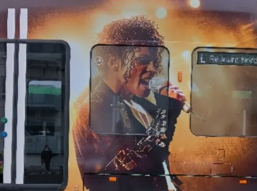 MJ1 Trem temático de MICHAEL vira atração em Copenhagen