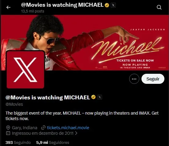 MICHAEL conquista milhões e redefine promoção no cinema | Movies MICHAEL mjbeats.com .br