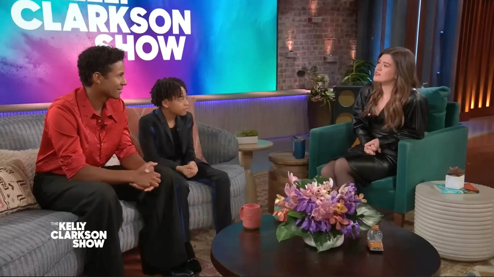 Jaafar e Juliano no Kelly Clarkson Show 2026
