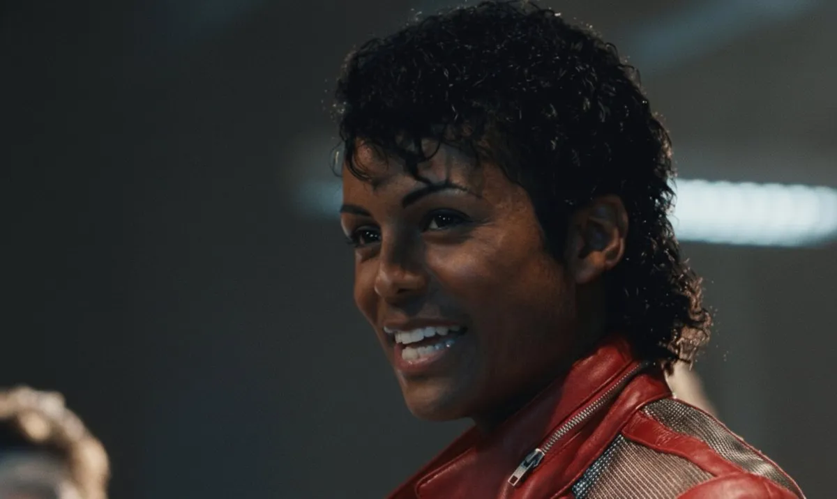 Estreia de MICHAEL se aproxima com números que surpreendem analistas | mjbeats.com .br Jaafar Jackson em BEAT IT MICHAEL