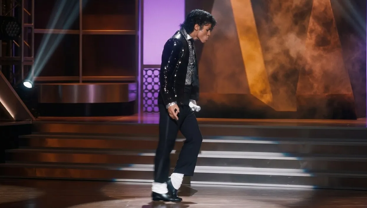 ​A Magia e a Frustração de uma Noite Histórica: Jaafar Jackson e o Peso do Motown 25 | mjbeats.com .br Jaafar Jackson moonwalk