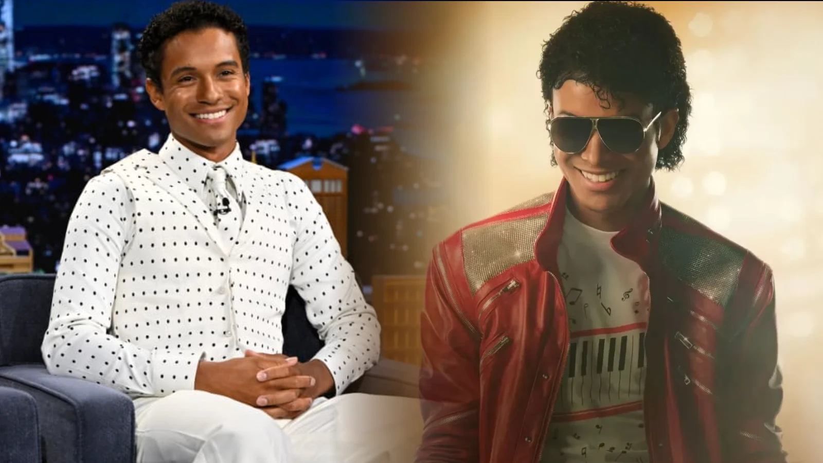 ​Em entrevista a Jimmy Falon, Jaafar detalha a Mágica e o Suor por trás de 'MICHAEL' | mjbeats.com .br Jaafar Jimmy