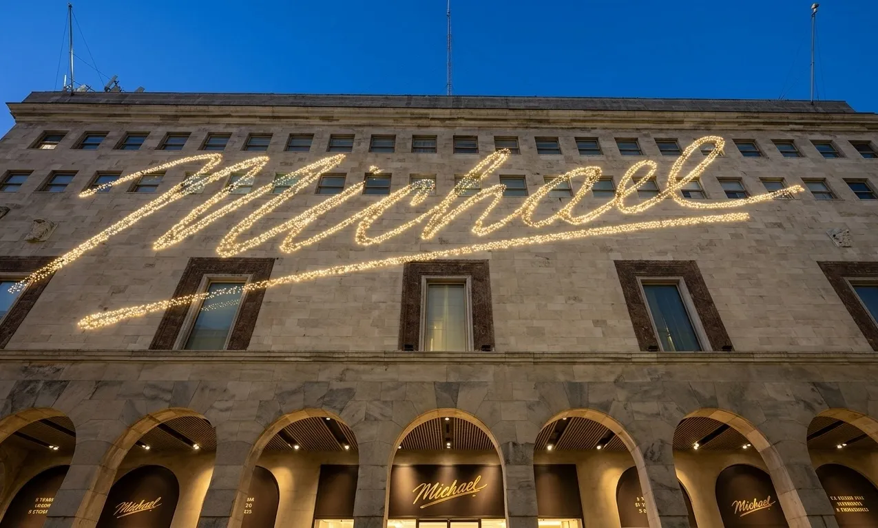 Filme MICHAEL transforma loja de luxo em vitrine mundial em Milão | mjbeats.com .br MICHAEL em milao