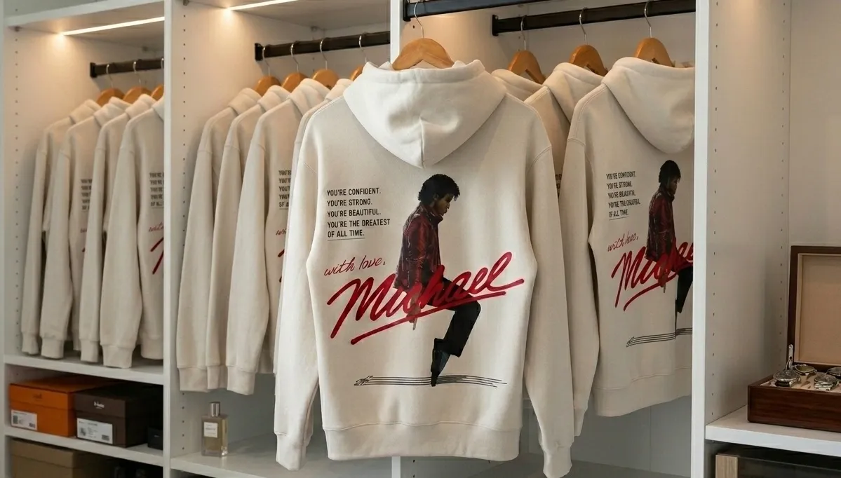 Filme MICHAEL ganha sua primeira linha de merchandising oficial | mjbeats.com .br MICHAEL produtos