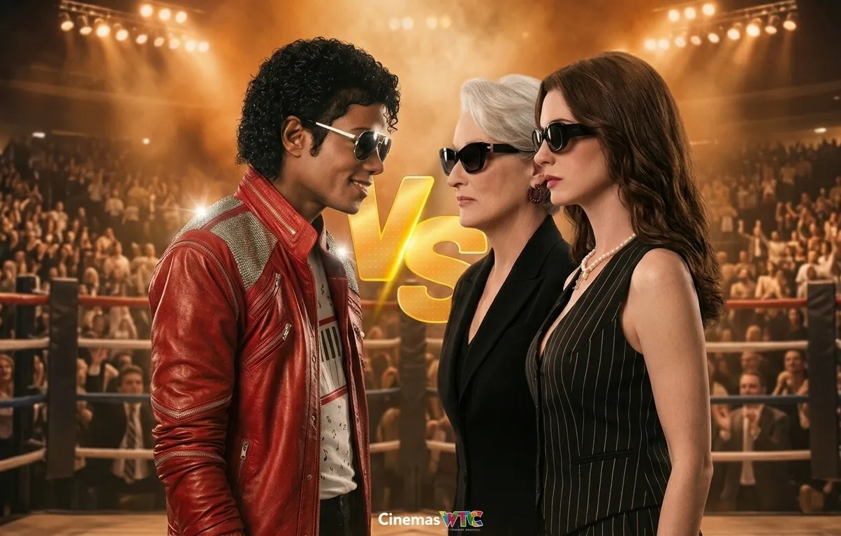 MICHAEL domina pré-vendas e trava disputa com O Diabo Veste Prada 2 | mjbeats.com .br MICHAEL vs O Diabo Veste Prada 2