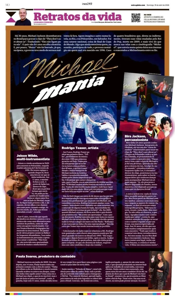 A MICHAEL Mania no Brasil domina o presente e conecta gerações | mjbeats.com .br Michael MANIA