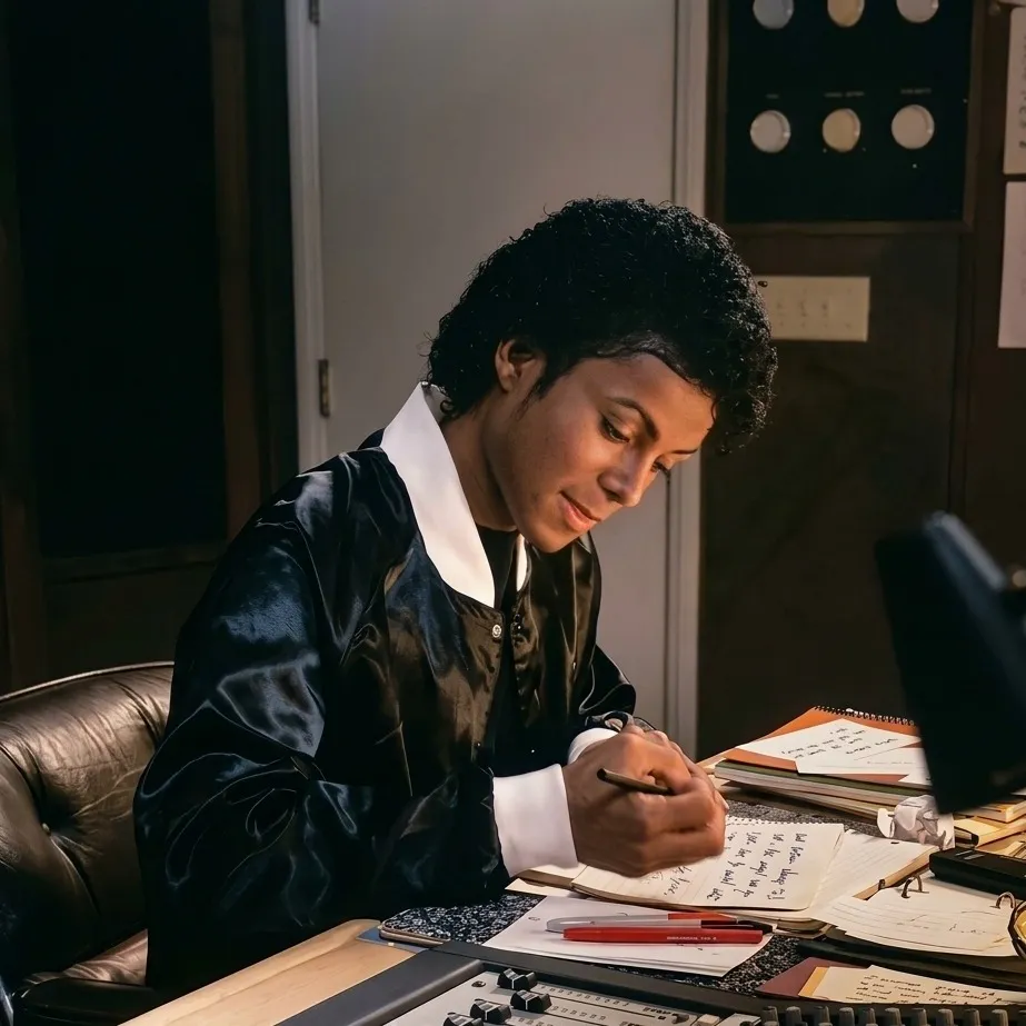 Estamos prontos: o contra-ataque da mídia ao filme MICHAEL | 🎬✍️ O momento onde tudo comeca…📸 Jaafar Jackson surge como Michael Jackson em uma cena intima