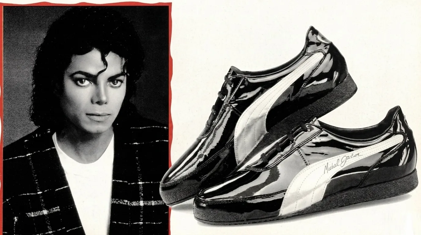 Você sabia? A Puma criou um tênis exclusivo para Michael Jackson | mjbeats.com .br A Puma criou um tenis exclusivo para Michael Jackson